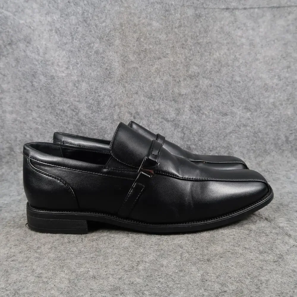 Perry Ellis Shoes Big Kids 6 Lucas Loafers Dress Slip On Formal Classic Black